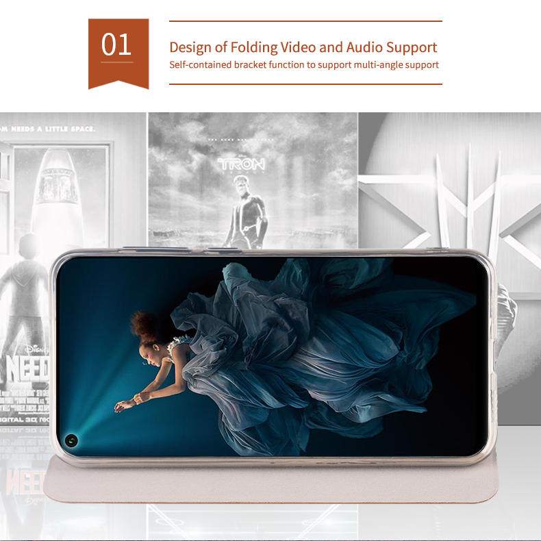 Case Huawei Nova 5T / Pre-order * MOFI Rui Series ฝาครอบด้านหน้าฝังด้วยแผ่นเหล็กบางขนาด 0.3 มม. ซึ่งทำให้ตัวเรือนแข็งแรง *