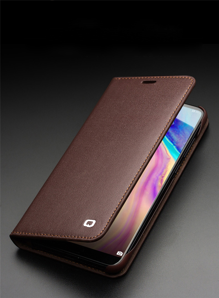 Case Huawei P20 / Pre-order * QIALINO คลาสสิก หนังวัวแท้ Wallet *