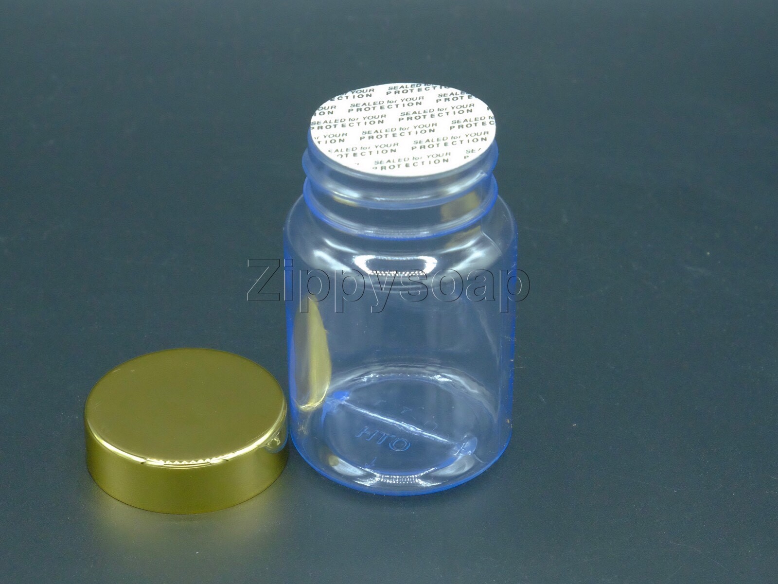 ขวดสไปรูลิน่า 80 ml ใส+ฝา+โฟมกาว