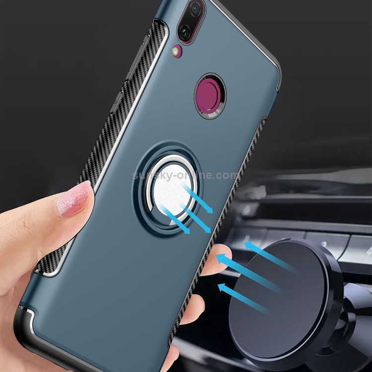 Case Huawei Y9 / Pre-order * เคสที่ใส่แหวนหมุนได้ 360 องศาแม่เหล็กเคสป้องกันเกราะ *