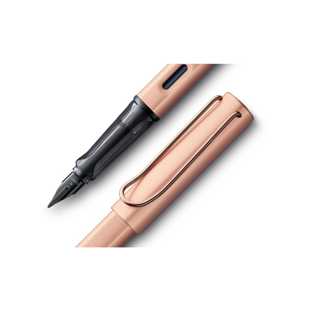 LAMY Lx Rose Gold Fountain Pen Limited Edition 2016 & Notebook Gift Set