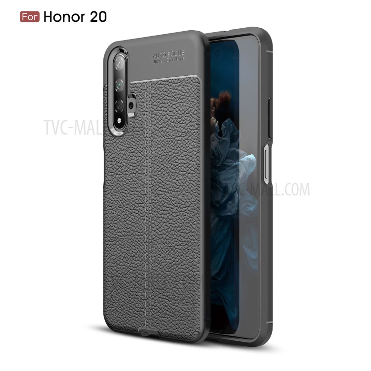 Case Huawei Nova 5T / Pre-order * เคสผิวลิ้นจี่เนื้อ TPU *