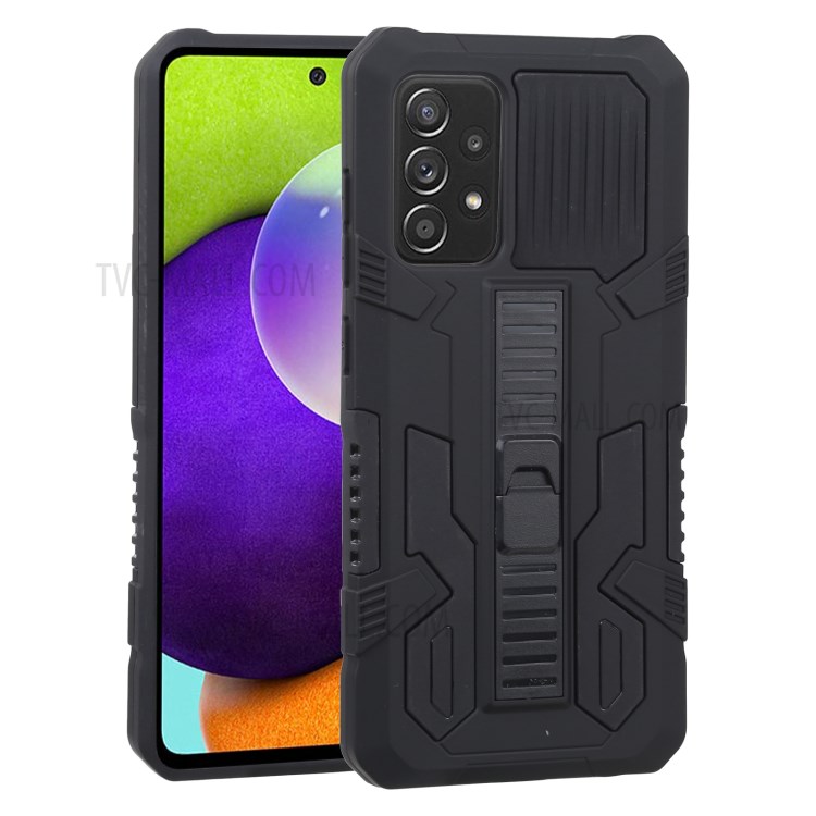 Case Samsung Galaxy A52/A52s # Pre-Order * เคสPioneer Warrior Series Soft TPU Hard PC Hybrid เคสกันกระแทกพร้อมขาตั้ง *