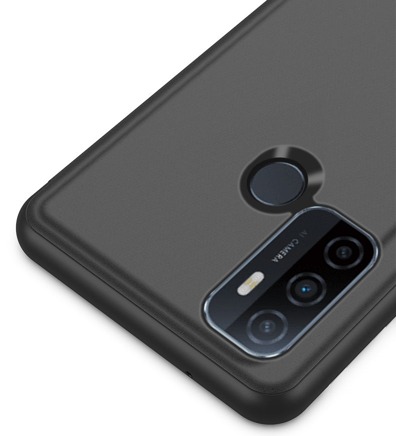 Case OPPO A53 (2020) # Pre-Order * ผลิตจากวัสดุ PC + หนัง PU หน้าต่างโปร่งแสงเพื่อการดูข้อมูลได้ง่าย *