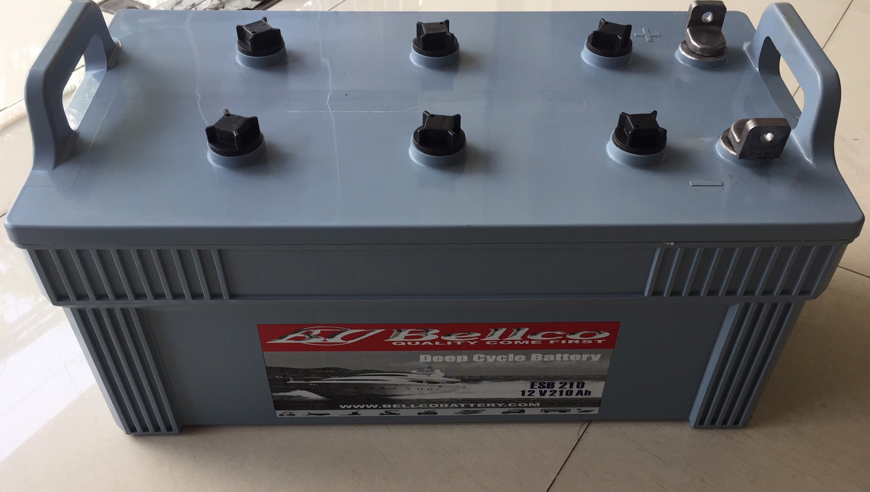 แบตเตอรี่เบลโก้ Deep cycle Bellco 210Ah (ESB210)