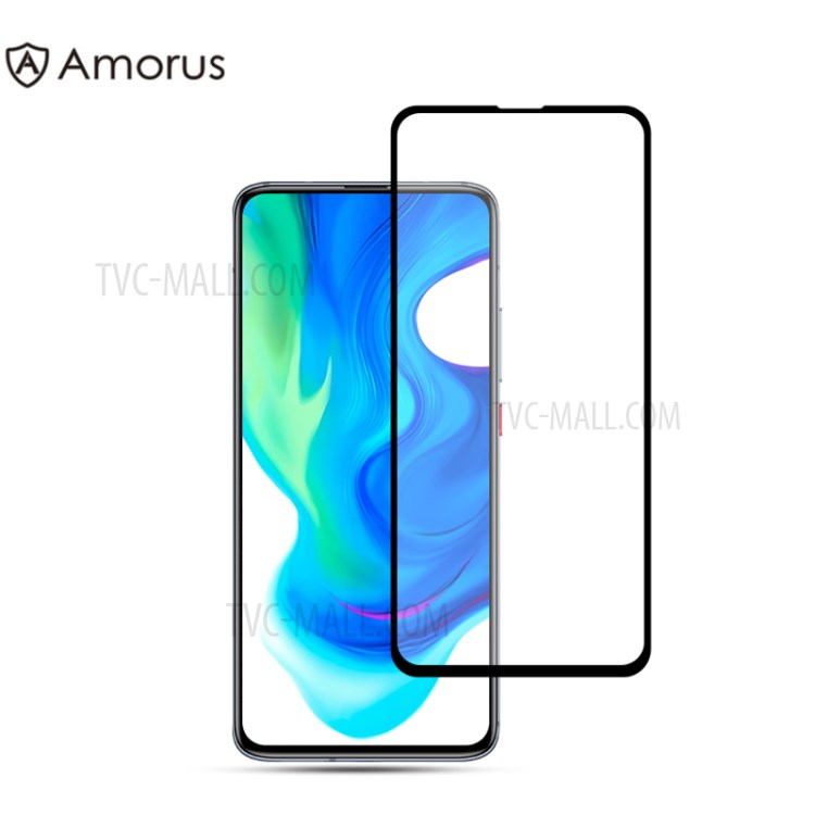 กระจกนิรภัย Samsung Galaxy A71 5G / Pre-order * AMORUS [เต็มกาว] ผ้าไหมพิมพ์กระจกนิรภัยป้องกันหน้าจอเต็มรูปแบบ *