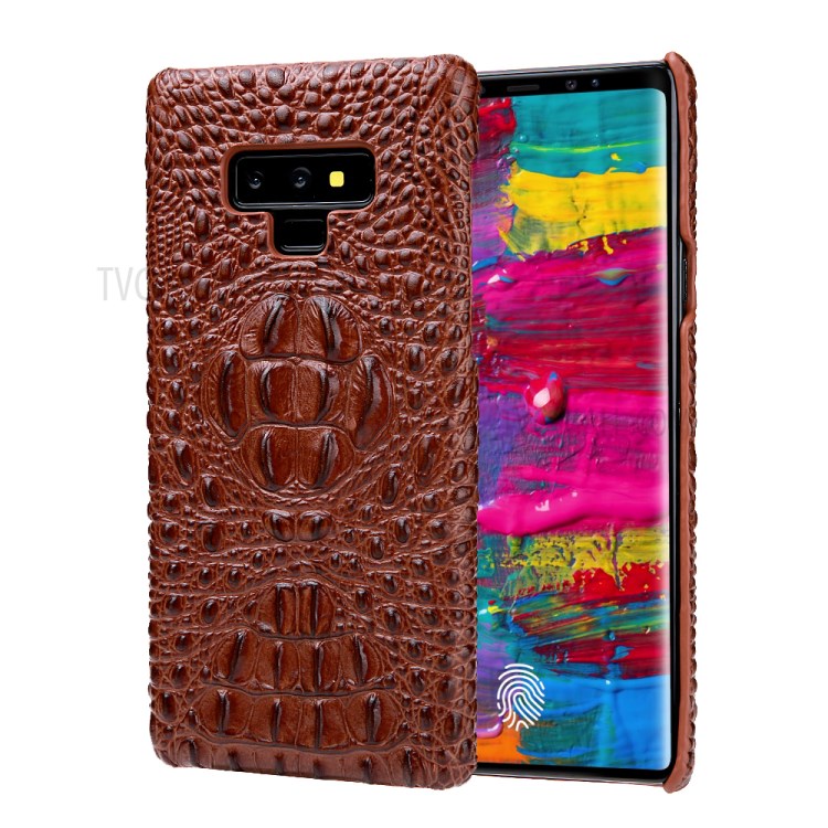 Case Samsung Galaxy Note9 / Pre-Order * เคสหนังจระเข้หนังวัวหุ้มหนังแท้เคลือบ PC *