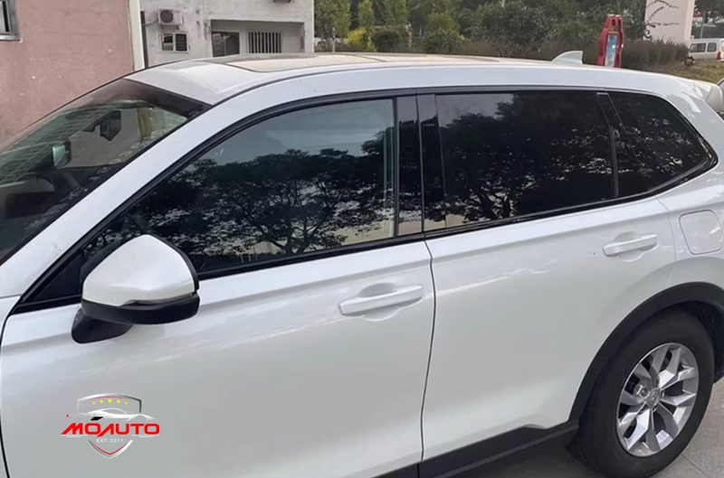 ครอบเสากลางดำเงา CR-V G6