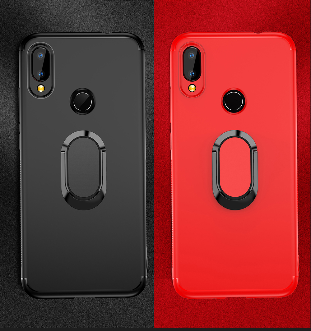Case Xiaomi Redmi Note 7 / Pre-Order * ใช้วัสดุ TPU ที่ยืดหยุ่นและทนทาน แหวนนิ้วหมุนได้ 360 องศาสำหรับฟังก์ชั่น kickstand และการป้องกันการล้ม *