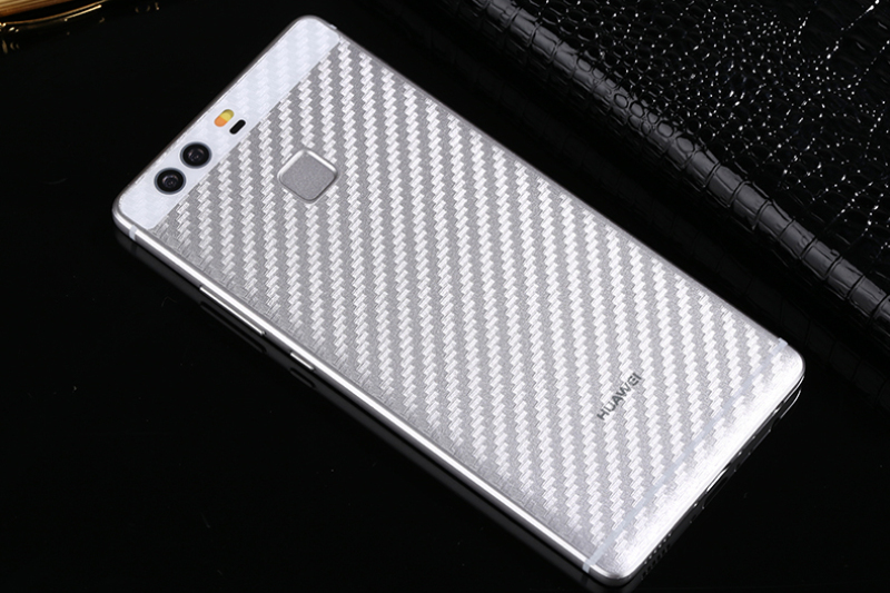 ฟิล์มกันรอย ด้านหลัง Huawei P10 / Pre-order * 3D คาร์บอนไฟเบอร์ปกหลังฟิล์มป้องกันลื่น *
