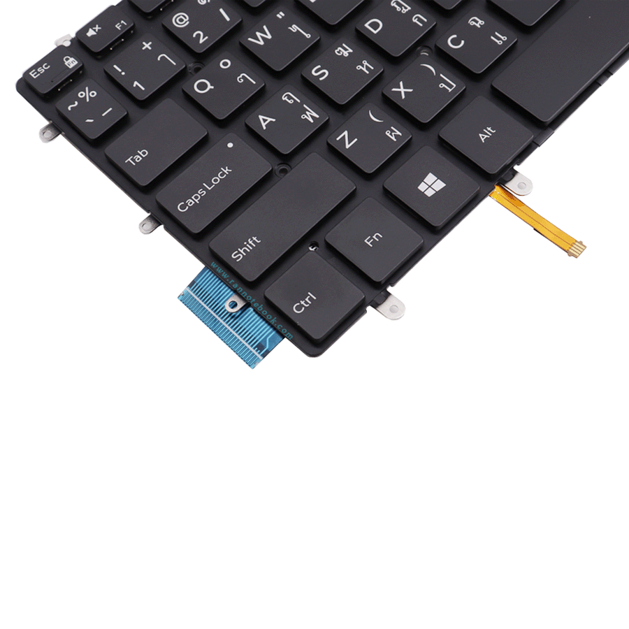 แป้นพิมพ์ โน๊ตบุ๊ค Dell XPS 13 9370 แท้ประกันศูนย์ Dell