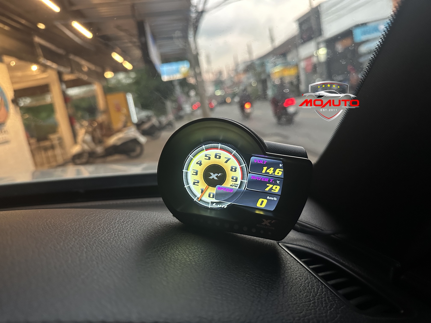 เกจวัด OBD2 Lufi XF Revolution Smart Gauge รุ่น TOP