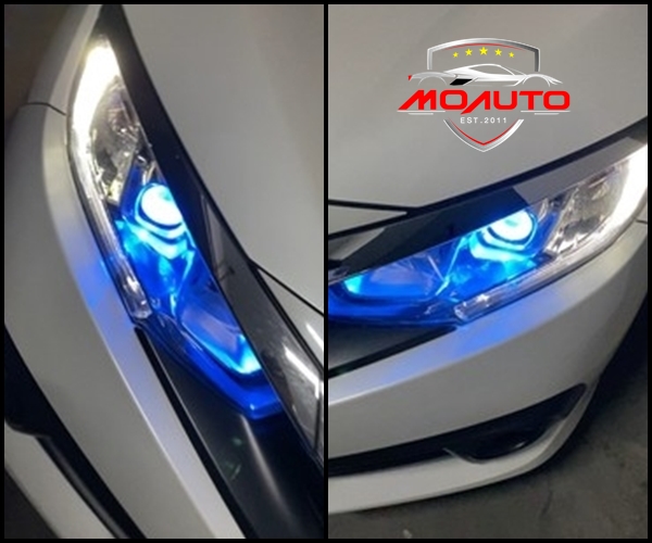 หลอดไฟหน้า LED (ไฟต่ำ) พร้อมไฟ EAGLE EYE CIVIC FC 2016-2021