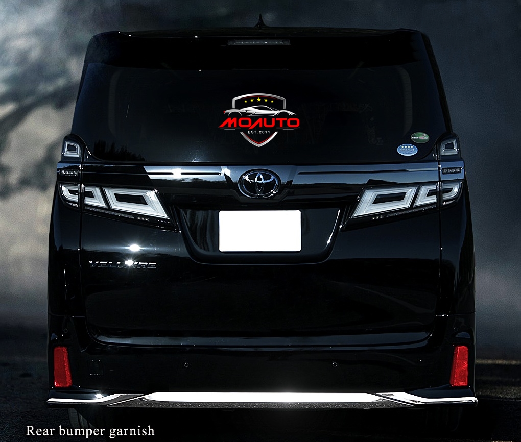 คิ้วกันชนท้ายล่าง ALPHARD / VELLFIRE MC