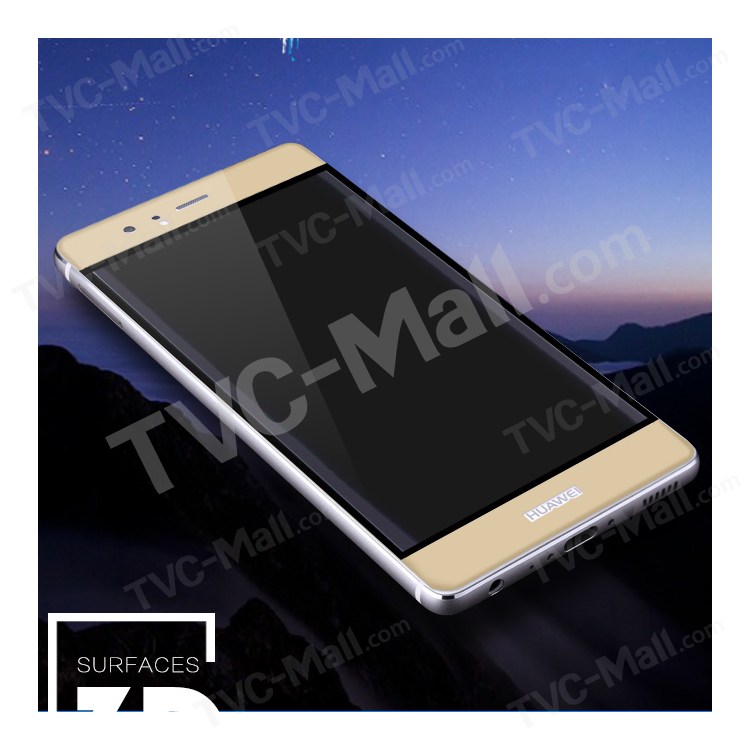 กระจกนิรภัย Huawei P9 / Pre-order * FEMA 3D โค้งขนาดเต็มหน้าจอ ขั้นตอนการพิมพ์ผ้าไหม *