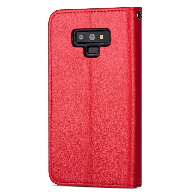Case Samsung Galaxy Note9 / Pre-Order * เคสซองหนัง 9 การ์ดบางเฉียบพร้อมช่องเสียบการ์ดและตัวยึดและเชือกเส้นเล็ก *