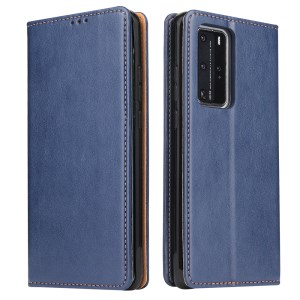 Case Huawei P40 Pro / Pre-order * Auto-ดูดซึมหนัง PU กระเป๋าสตางค์ปกขาตั้งสไตล์กระเป๋า: 2 ช่องเสียบการ์ด + 1 กระเป๋าเงินสด *