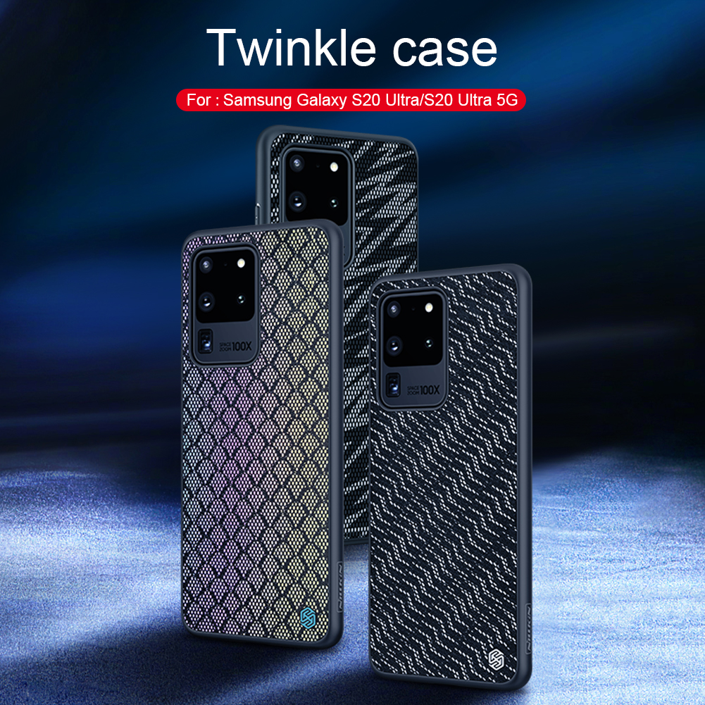 Case Samsung Galaxy S20 Ultra 5G / Pre-order * NILLKIN Twinkle เคสหนัง PU + PC + TPU เคส COmbo *