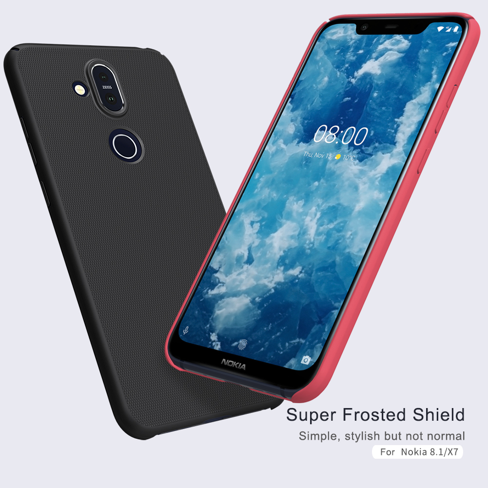 Case Nokia 8.1 # Pre-Order * Nillkin super Frosted shield คุณภาพสูงทำจากวัสดุ PC นำเข้า *