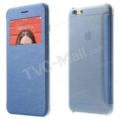 Case iPhone 6s Plus / 6 Plus / Pre-order * เคสปกหนัง PU, พื้นผิวแปรง หน้าต่าง *
