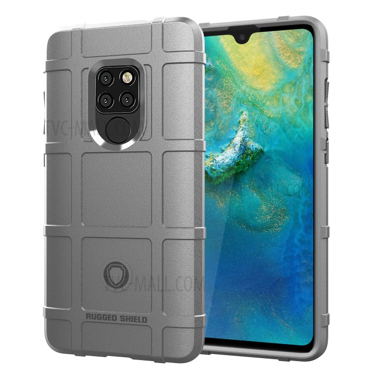 Case Huawei Mate 20 / Pre-order * ป้องกันการกระแทกตารางสี่เหลี่ยม TPU *
