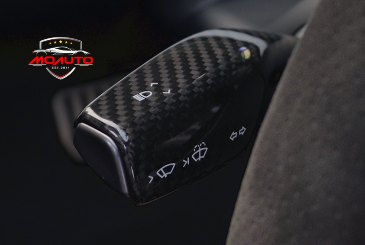 ครอบก้าน Control พวงมาลัย คาร์บอนแท้ TESLA MODEL 3 / Y