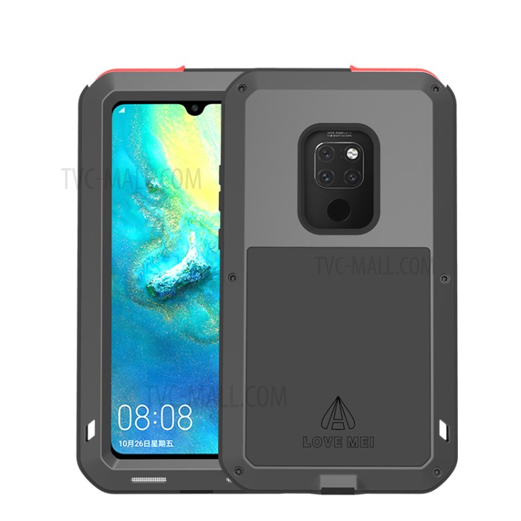 Case Huawei Mate 20 / Pre-order * LOVE MEI วัสดุ: โลหะ + ซิลิโคน มีคุณสมบัติกันกระแทกป้องกันฝุ่นละอองและมีคุณสมบัติกันน้ำ *