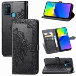 Case Realme C17/Realme 7i # Pre-Order * เคสพิมพ์ลายมันดาลานูน TPU + PU กระเป๋าสตางค์ *