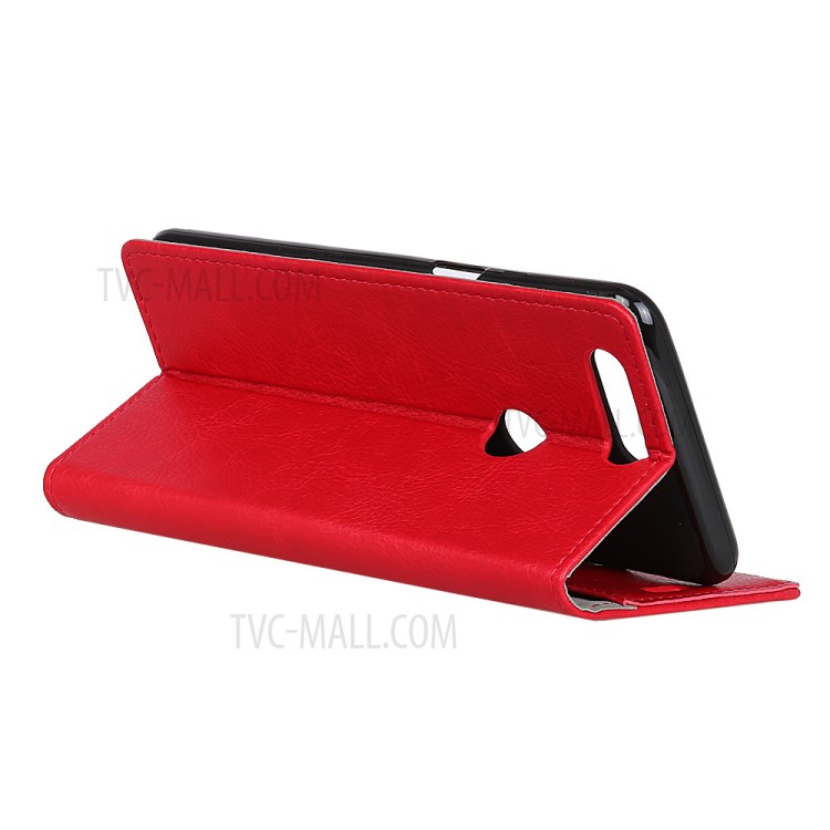 Case Huawei Y7 Pro 2018 / Pre-order * โครเมี่ยมขายึดเครื่องหนังพร้อมช่องใส่การ์ด *