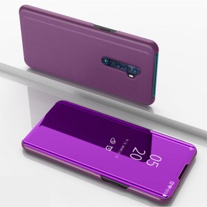 Case OPPO Reno 2 / พรีออเดอร์ * เคสปกกระจกผิวดูหน้าต่างซองหนัง ทำจากวัสดุหนัง PC + PU *