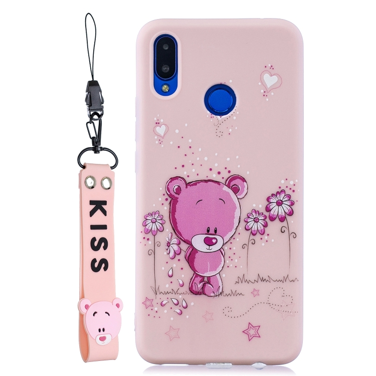 Case Huawei Nova 3i / Pre-Order * เคสซิลิโคนกันกระแทกแบบเต็มฝาครอบ + สายคล้องมือ *