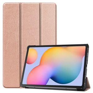 Case Samsung Galaxy Tab S6 Lite / Pre-Order * เคสซองหนัง 3 - พับยืน หนัง PU ด้านหน้า, หลังพลาสติกเคสที่มีผิวหนัง *