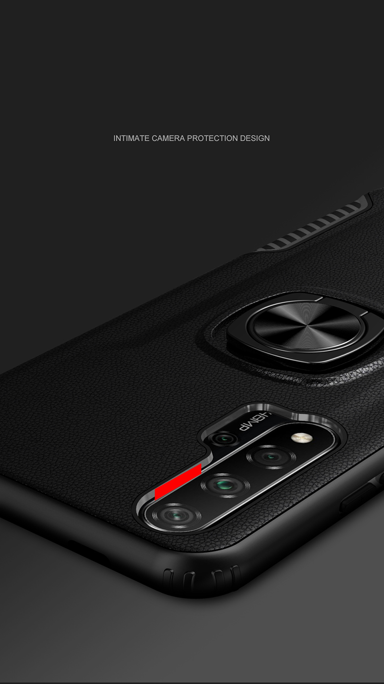 Case Huawei Nova 5T / Pre-order * 360 องศา หมุนแหวน + ขา PC + TPU Case ไฮบริด *