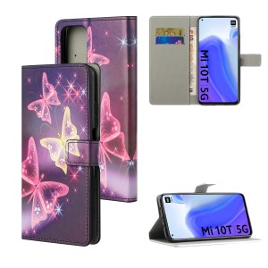 Case Xiaomi Mi 10T 5G / Mi 10T Pro 5G / Pre-order * เคสพิมพ์ลวดลายกระเป๋าสตางค์หนัง PU *