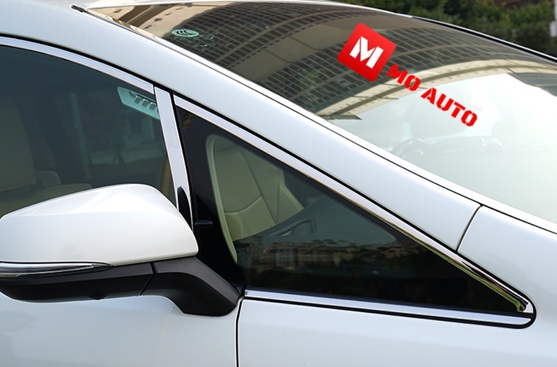 คิ้วหน้าต่างสแตนเลท 12 ชิ้น ALPHARD / VELLFIRE MC