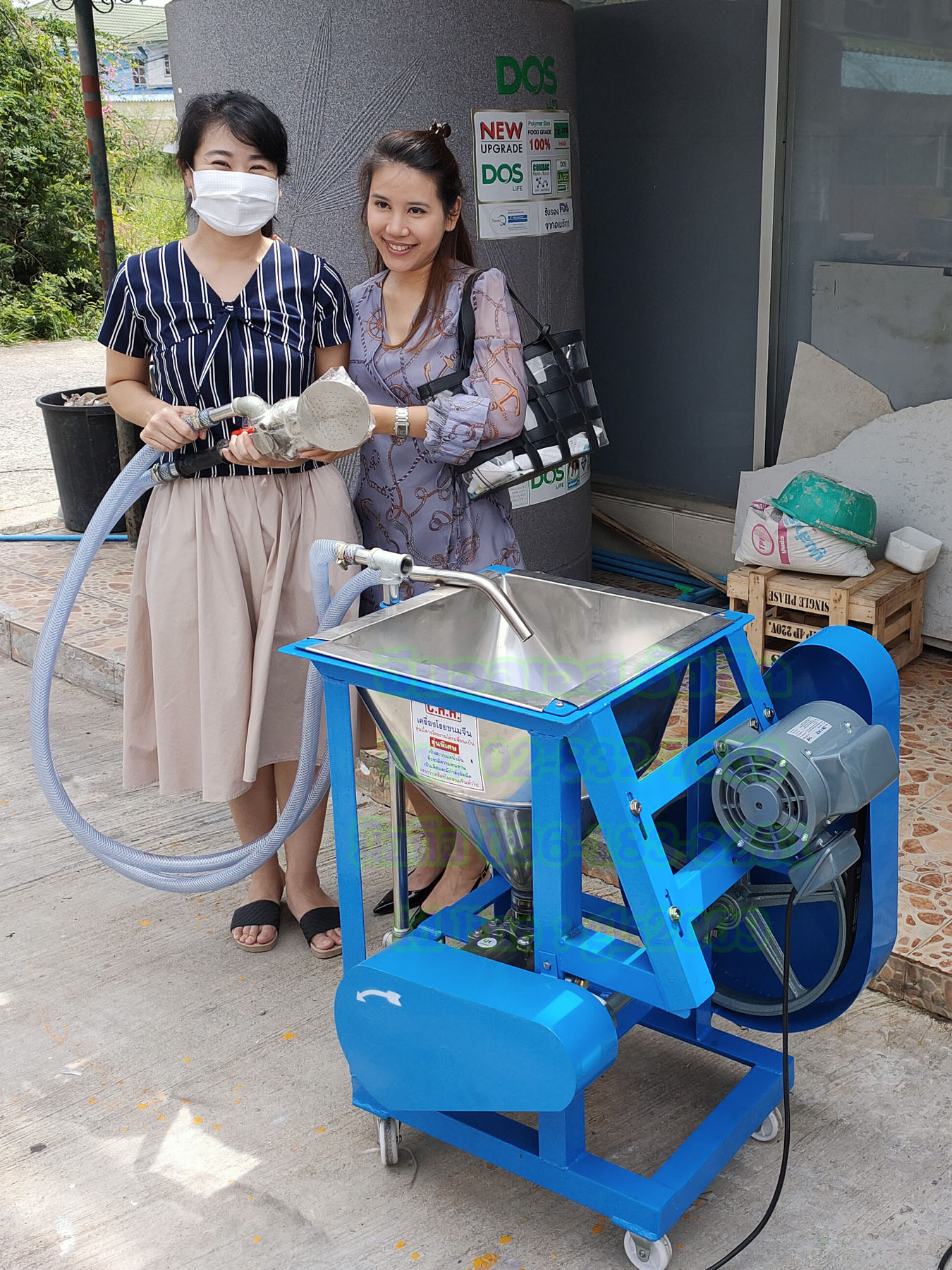 เครื่องโรยเส้นขนมจีน