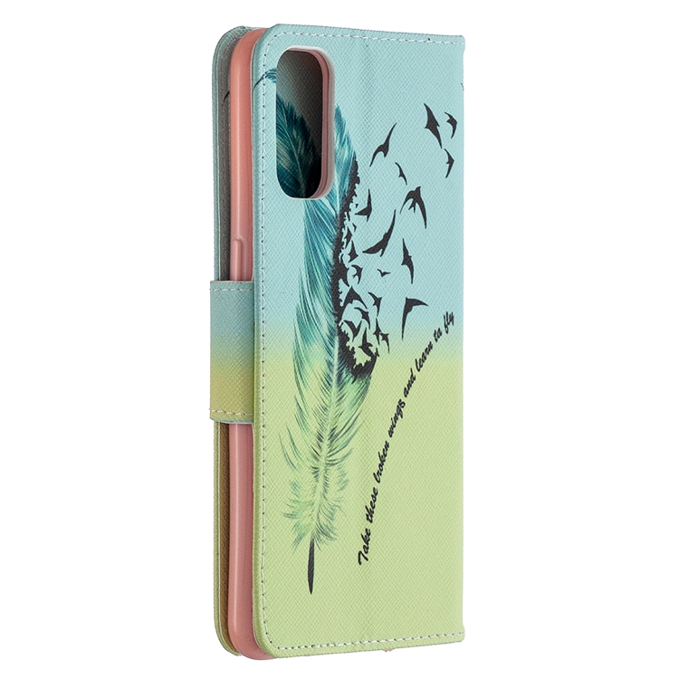 Case OPPO Reno4 5G / Pre-Order * รูปแบบการวาดสีซองหนังพลิกแนวนอนพร้อมตัวยึดและช่องเสียบการ์ดและกระเป๋าสตางค์ *