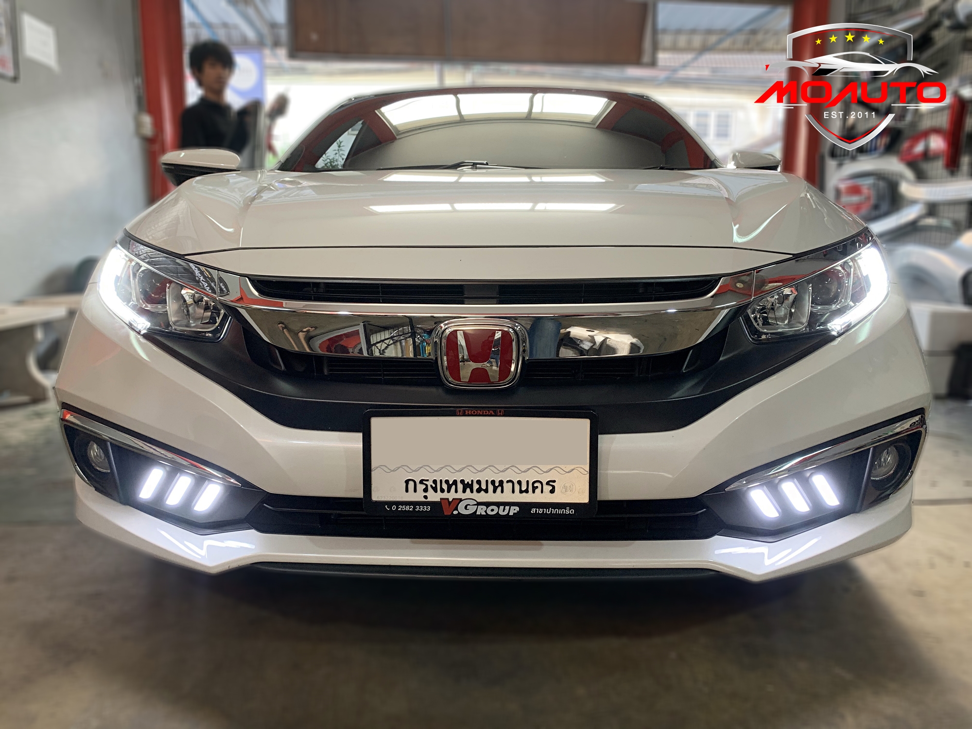 ไฟ Daylight ทรง Mustang CIVIC FC MC 2019-2021