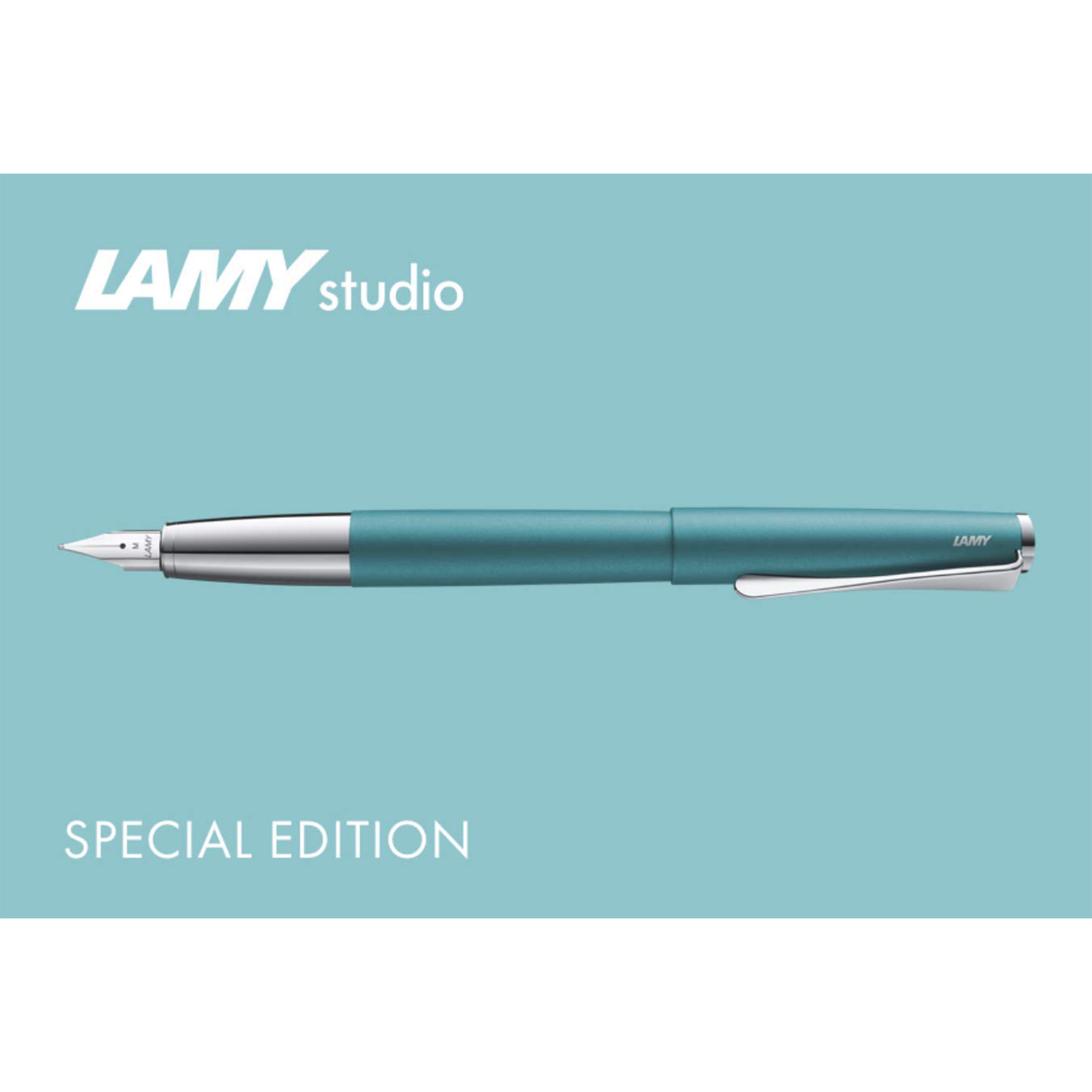 LAMY studio aquamarine fountain pen 2019 limited edition