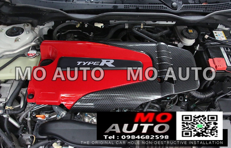 ฝาปิดห้องเครื่อง TYPE-R SPORT CIVIC FC/FK 1.5 Turbo แบบมีฉนวนกันความร้อน