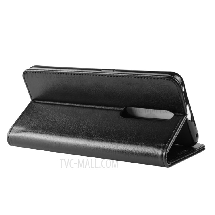 Case OPPO F11 Pro / Pre-Order * เคสผิวหนังม้า 2 ช่อง + ช่องเสียบภาพ 1 ช่อง + ช่องใส่เงินสด 1 ช่อง *