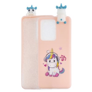 Case Huawei P40 Pro / Pre-order * 3D Doll Decor ลวดลาย TPU ตุ๊กตา 3 มิติน่ารักและน่ารัก *