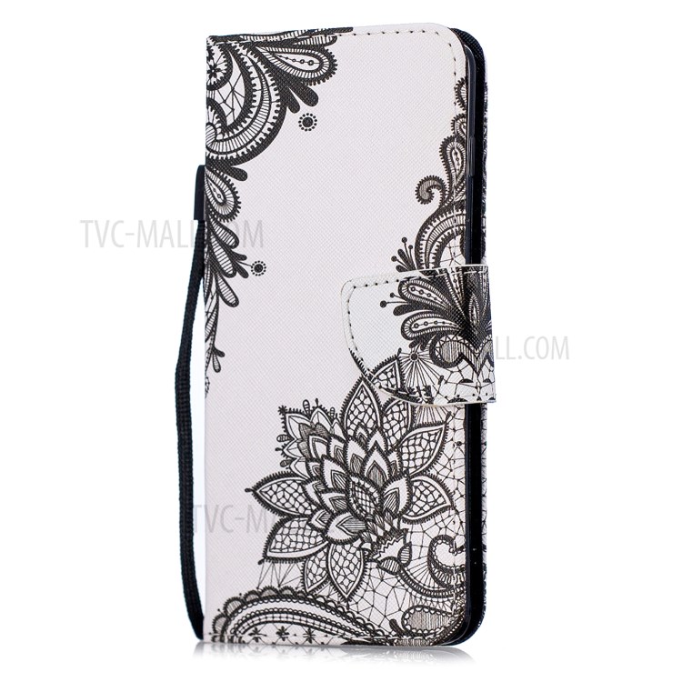 Case Samsung Galaxy S10 / Pre-Order * กระเป๋าสตางค์พิมพ์รูปแบบยืน เคสที่มีสายคล้องมือ *