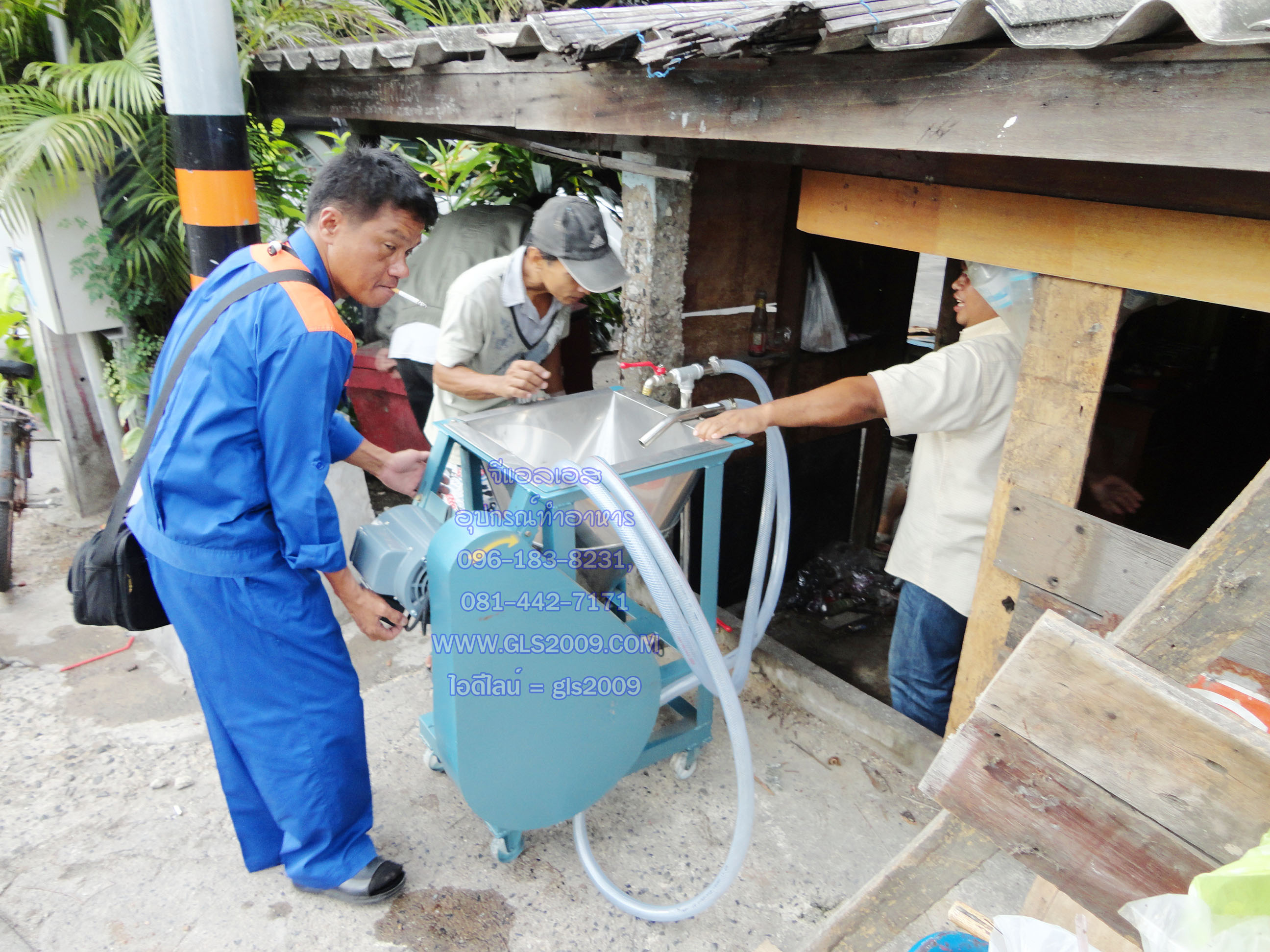 เครื่องโรยเส้นขนมจีน