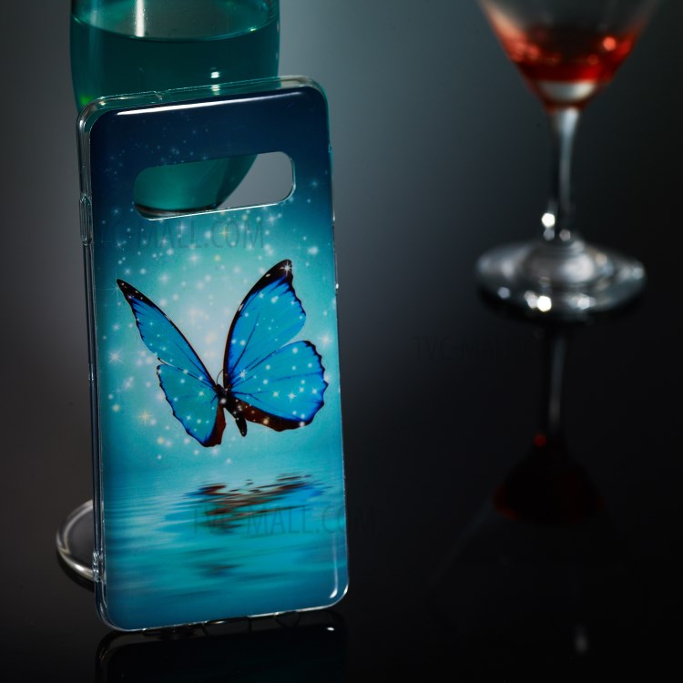Case Samsung Galaxy S10 / Pre-Order * รูปแบบการส่องสว่างแบบเรืองแสงปก TPU เอฟเฟกต์แสงส่องสว่างพิเศษตัวเรือนจะเรืองแสงในที่มืด *