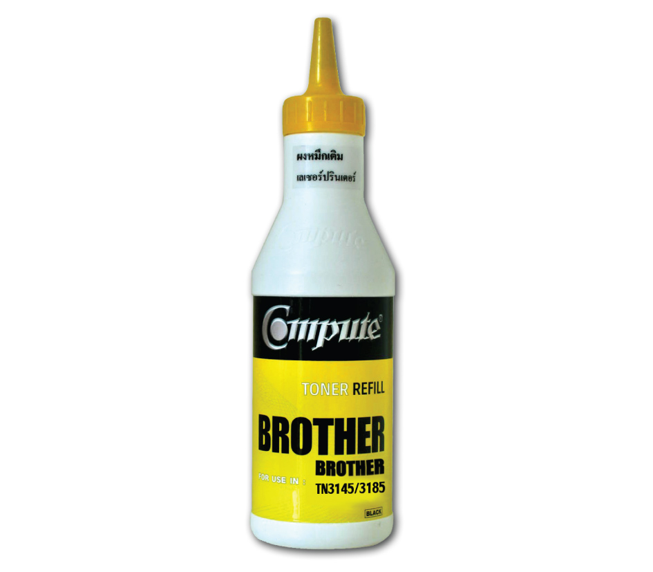 ผงหมึกเติม BROTHER TN-3145,3185,3135,550 คอมพิวท์ (Refill Toner)