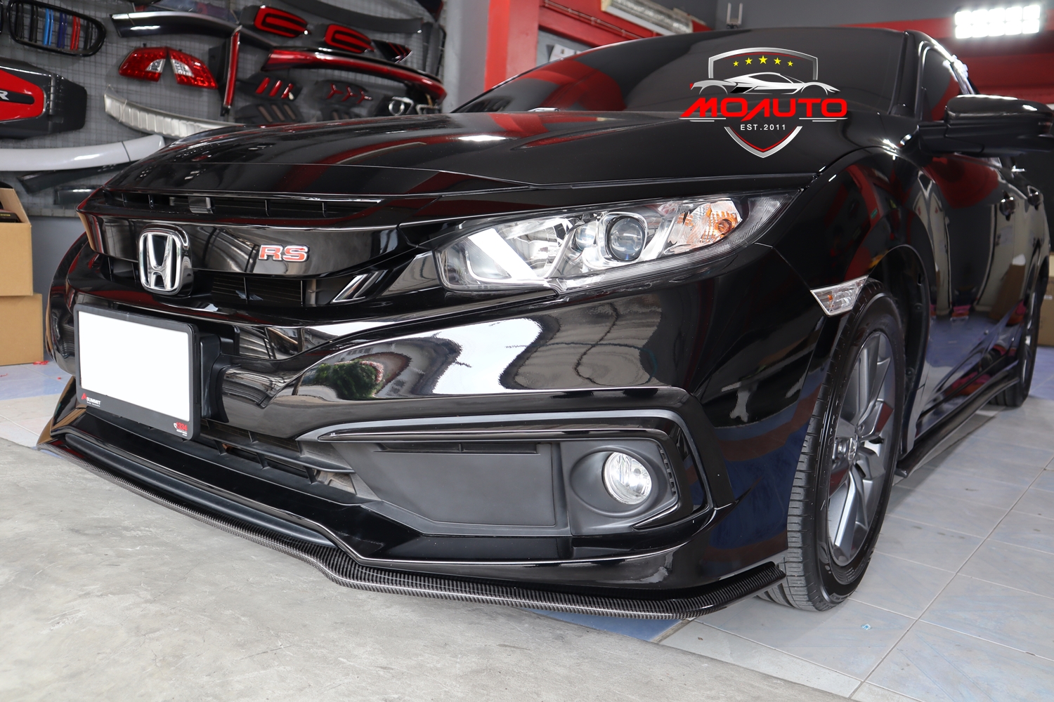 ลิ้นหน้า คาร์บอนแท้ CIVIC FC MC