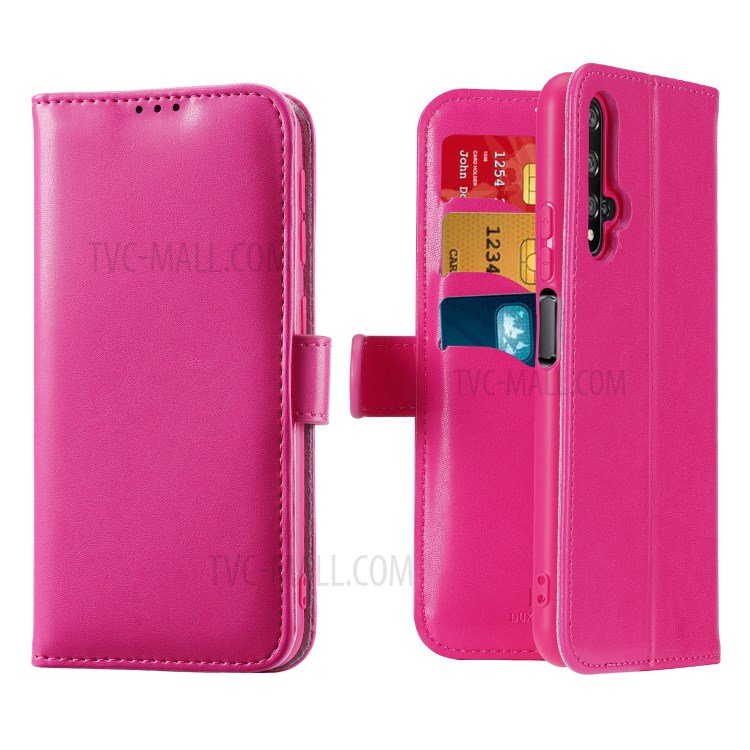 Case Huawei Nova 5T / Pre-order * DUX DUCIS นี้มีสไตล์ธุรกิจที่เรียบง่ายและโครงสร้างที่บางเฉียบ หนัง PU มันวาว *