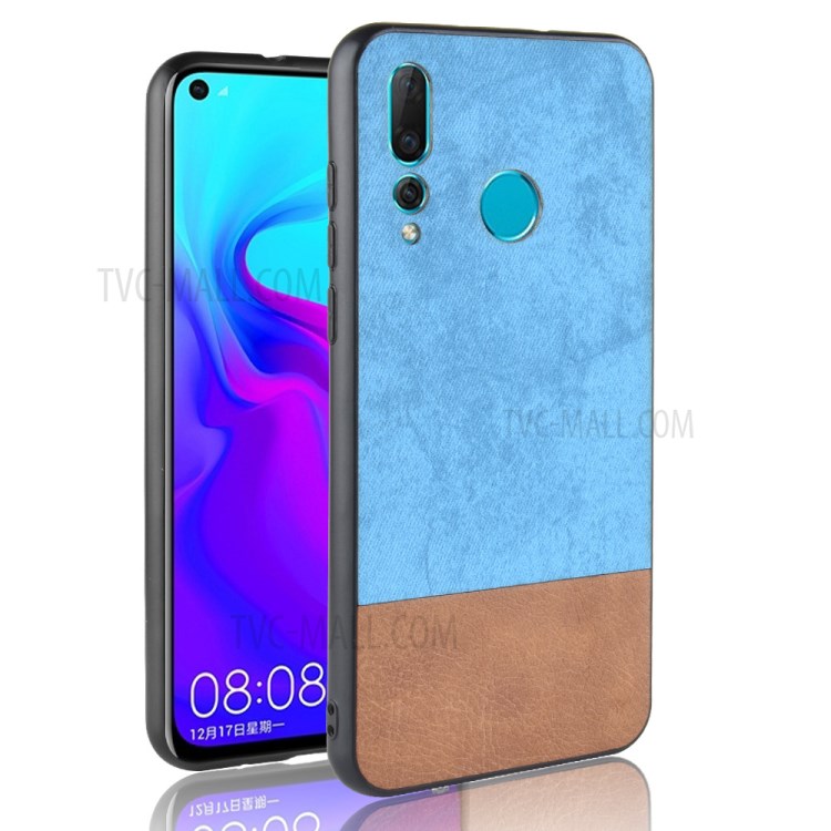 Case Huawei Nova 4 / Pre-Order * สองสี Splicing หนัง PU เคลือบ PC + TPU ไฮบริด *