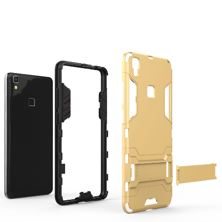 Case Vivo V3 Max / Pre-Order * เคสกันกระแทก PC + TPU Hybrid Kickstand *